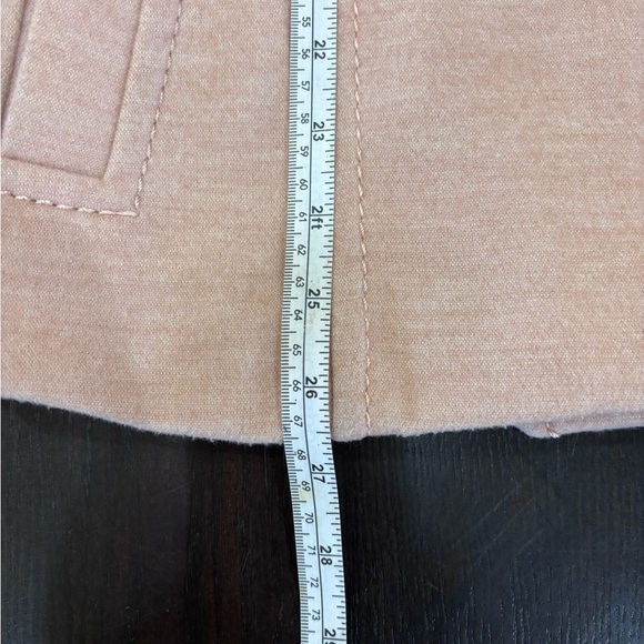 H&M Light Pink Blush Double Breasted Jacket Coat Trench Size 6 - Picture 6 of 11